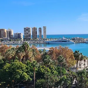 Penthouse With Solarium In The Center Of Malaga-atico Con Solarium En El Centro De Málaga